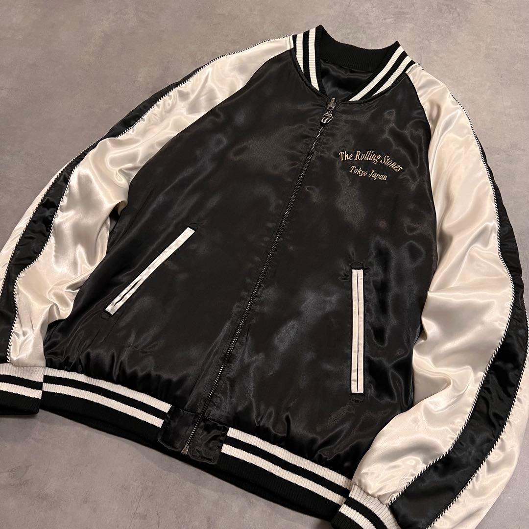 ジャケット・アウター rolling stones reversible Sukajan