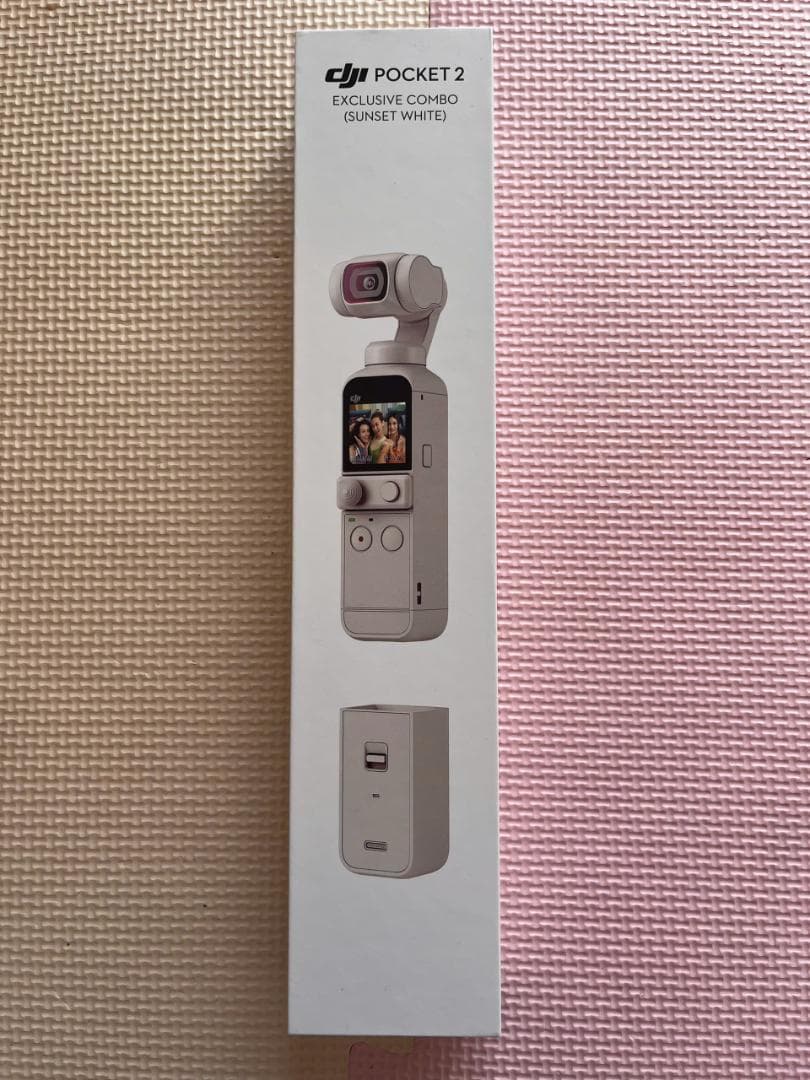 ビデオカメラ DJI Osmo Pocket 2 Sunset White