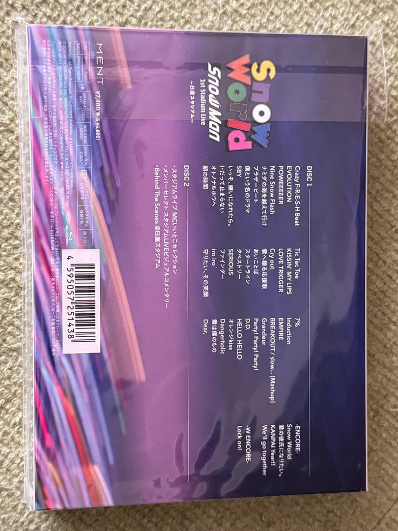 ち*る様 【Blu-Ray】 Man  World 日産スタジア