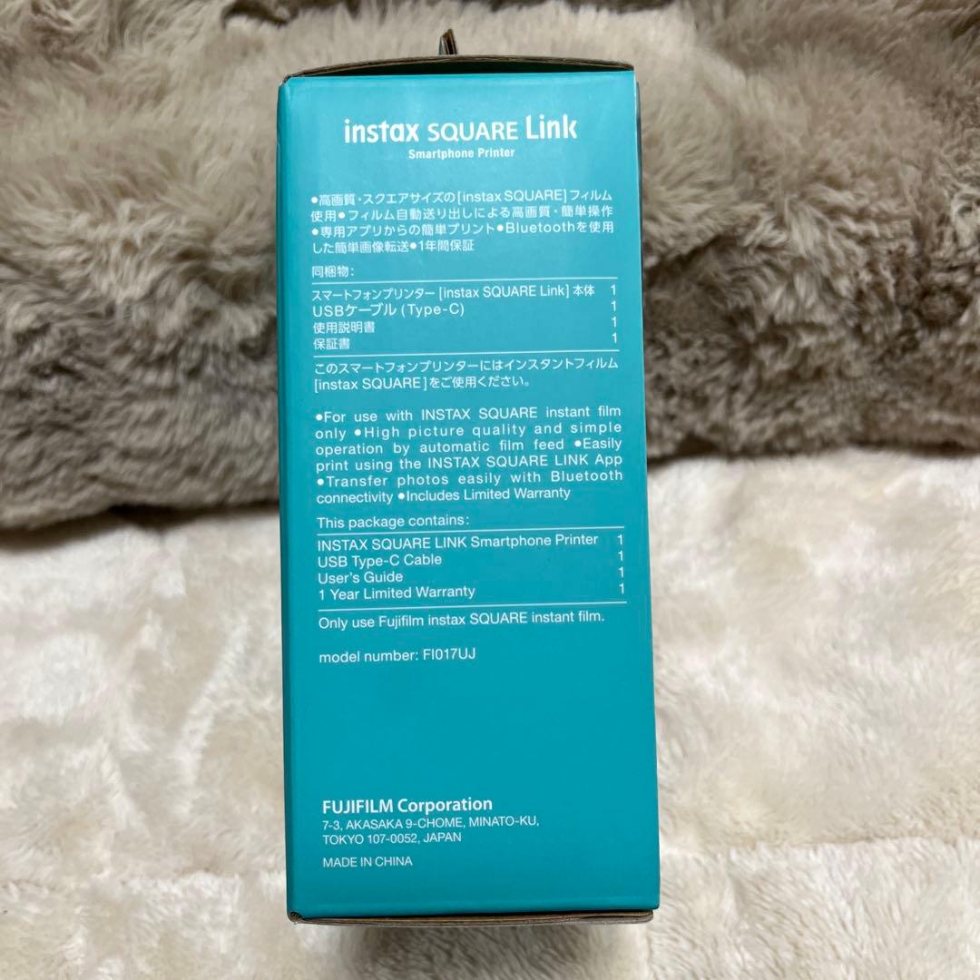 FUJIFILM instax SQUARE Link ミントグリーン
