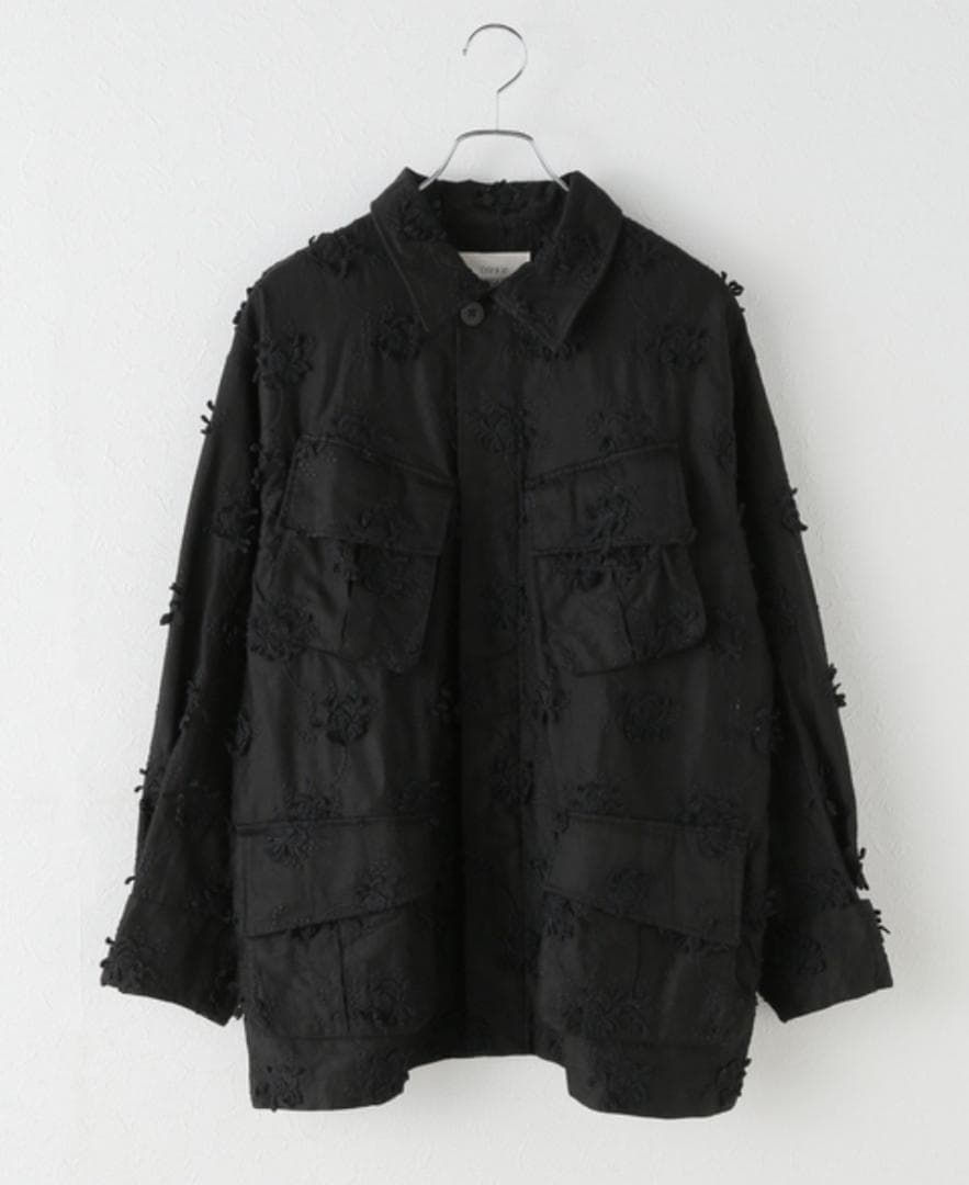 【crinkle crinkle crinkle】25AWフラワー刺繍ジャケット