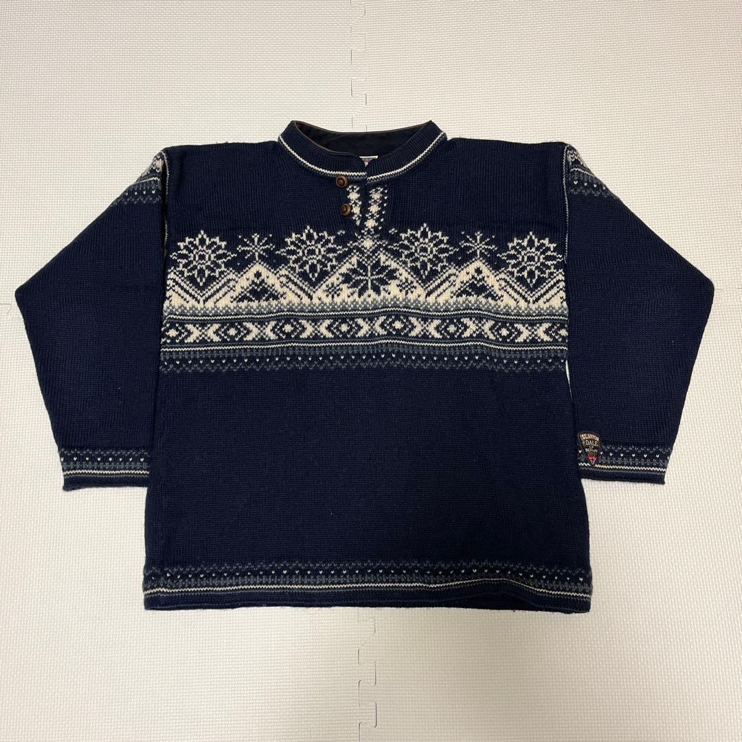 DALE OF NORWAY ウール ニット 00s 厚手