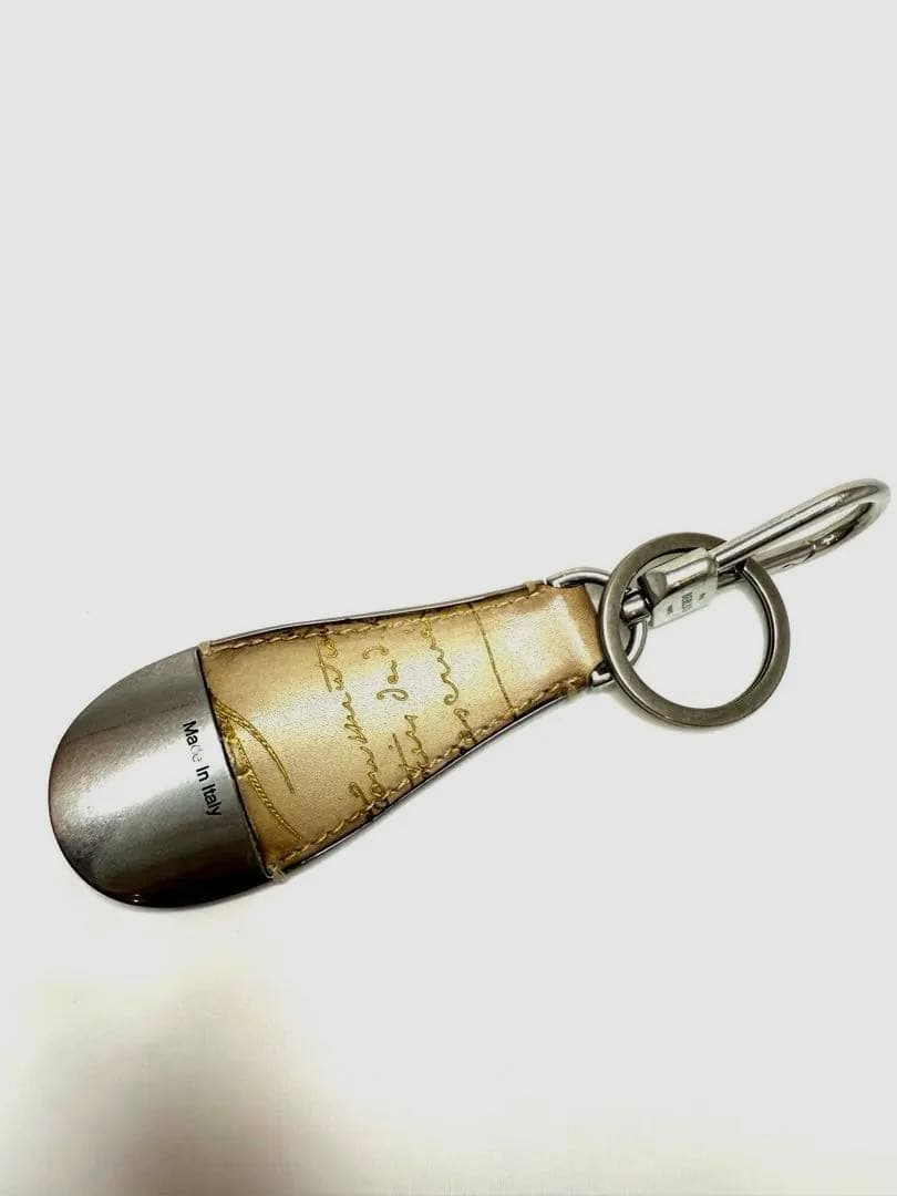 BERLUTI ベルルッティ　フルスクリットレザー　シューホーンキーリング