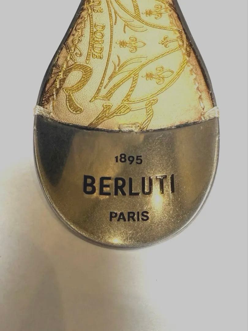 BERLUTI ベルルッティ　フルスクリットレザー　シューホーンキーリング