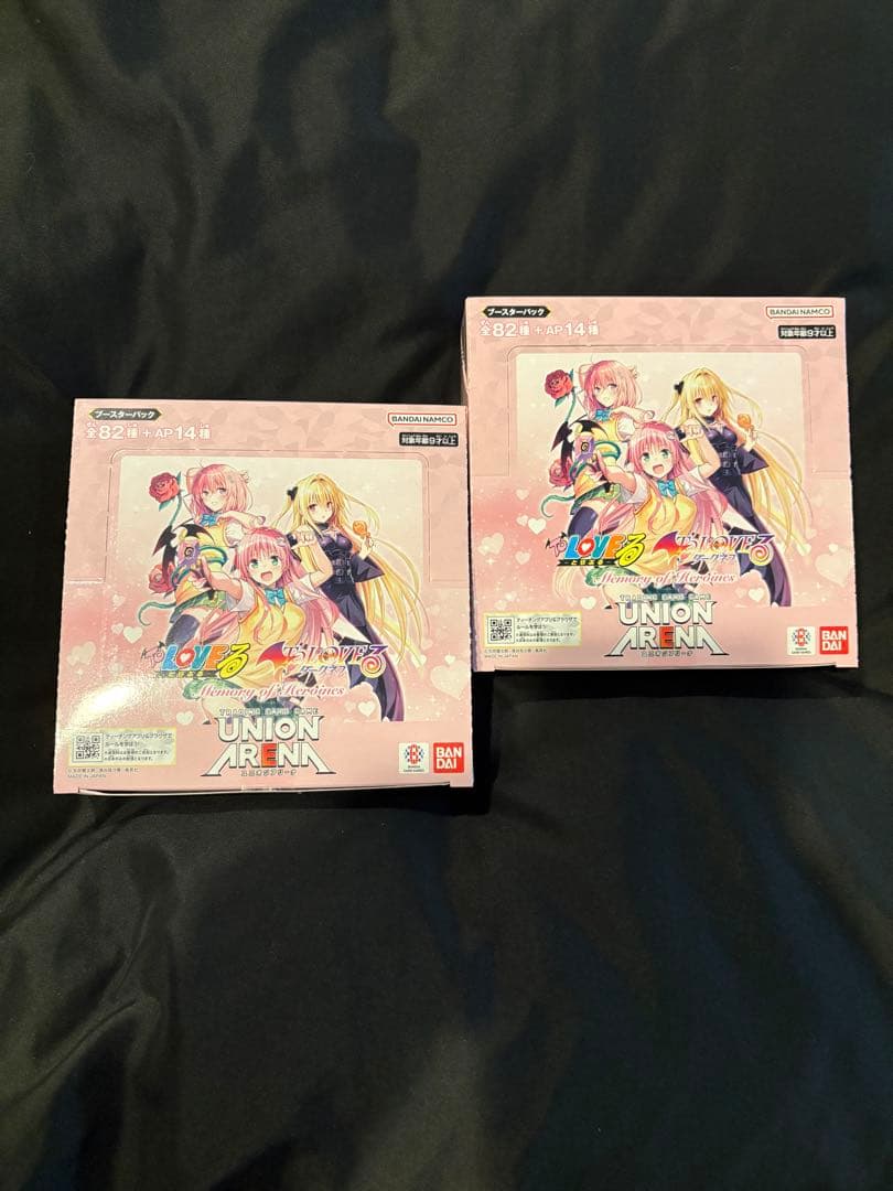 ユニオンアリーナ　toloveる　とらぶる　2BOX 未開封　テープ付き