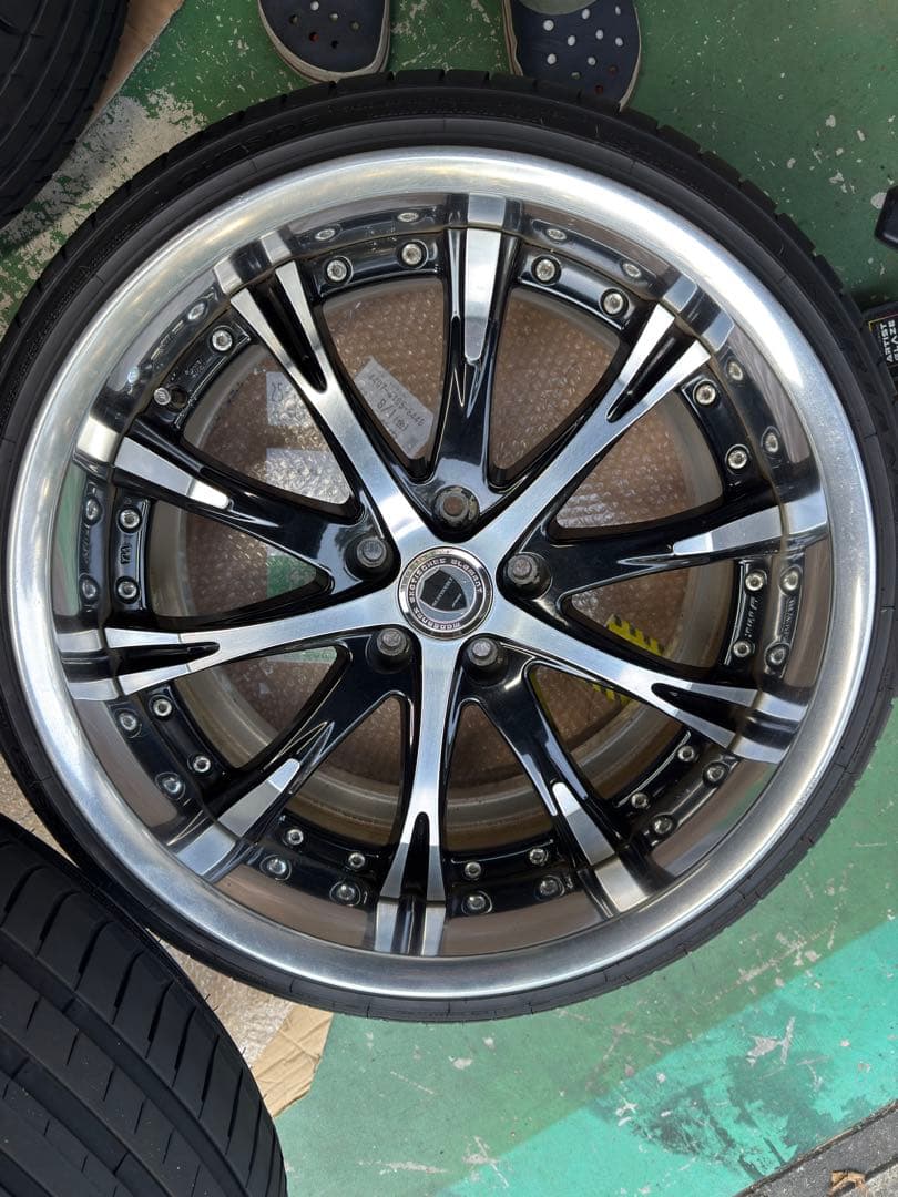 work シュバート sc4 19インチ 9j 10j ホイールセット