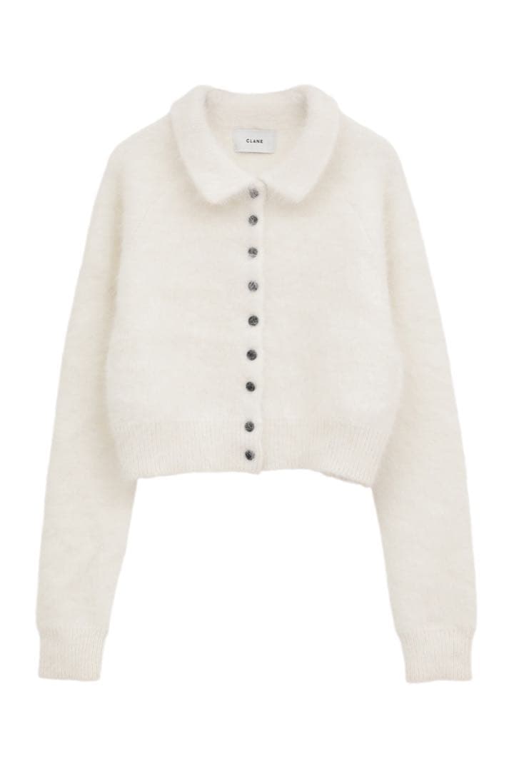 クラネ　アンゴラニット　ANGORA SHORT KNIT CARDIGAN