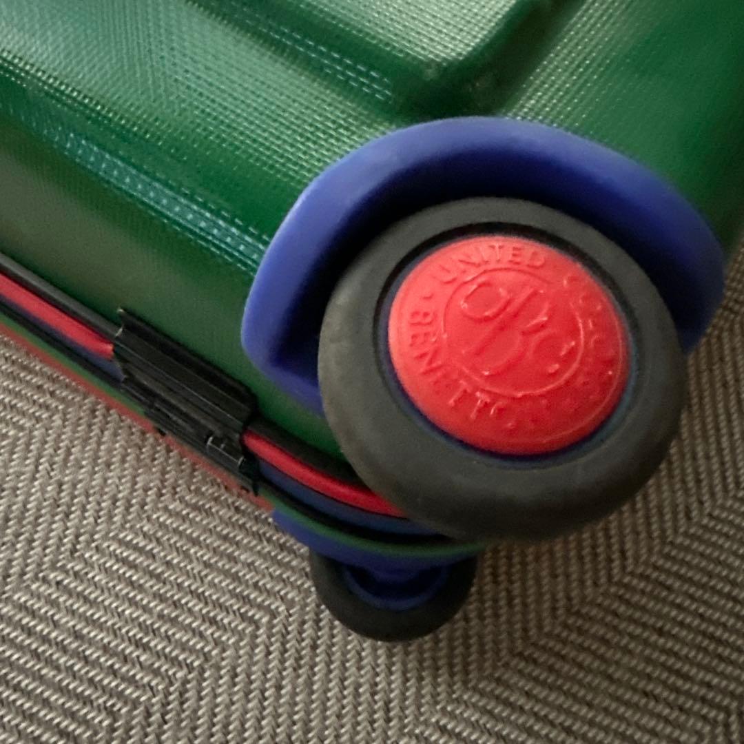 BENETTON キャリケース 美品 レトロ カラフル