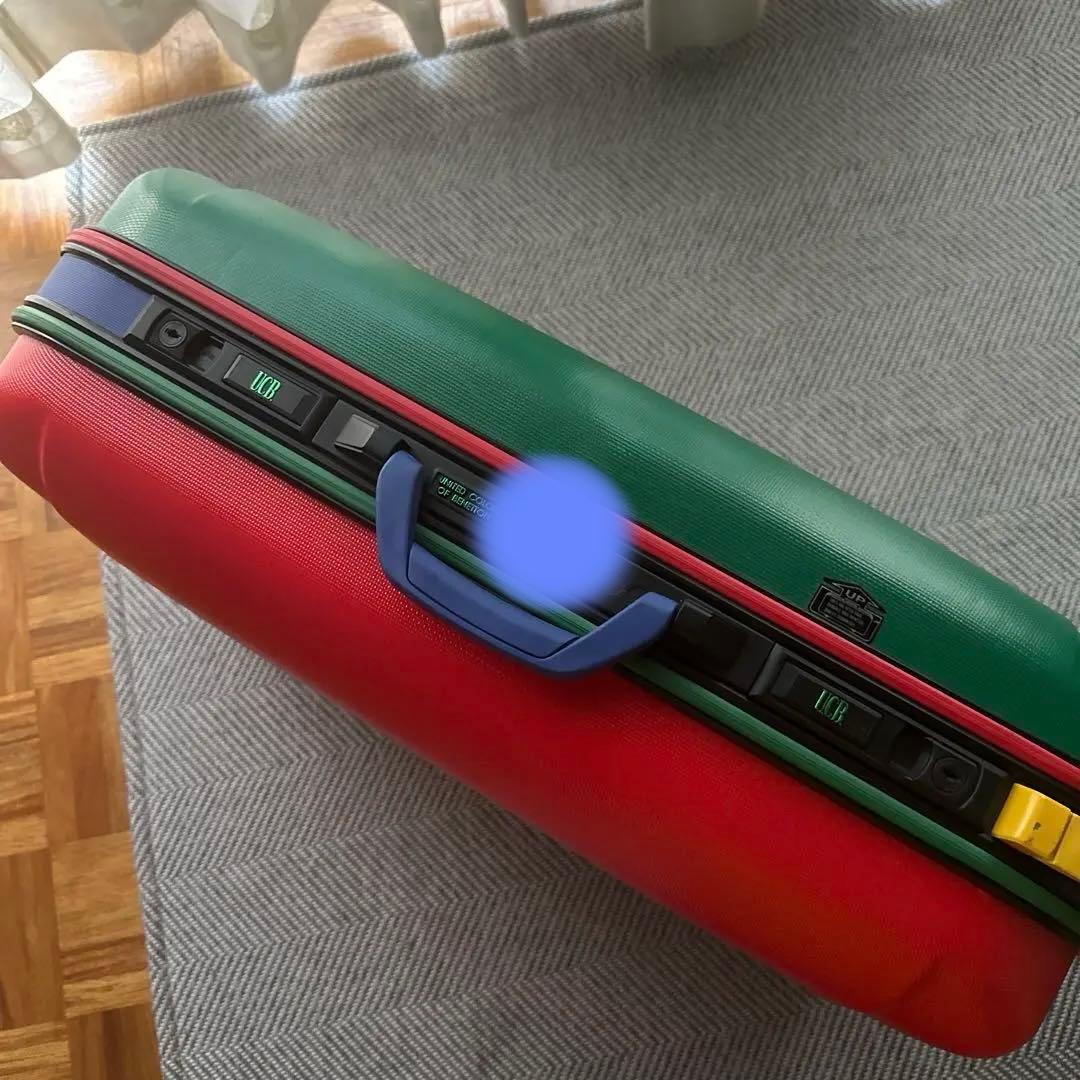 BENETTON キャリケース 美品 レトロ カラフル