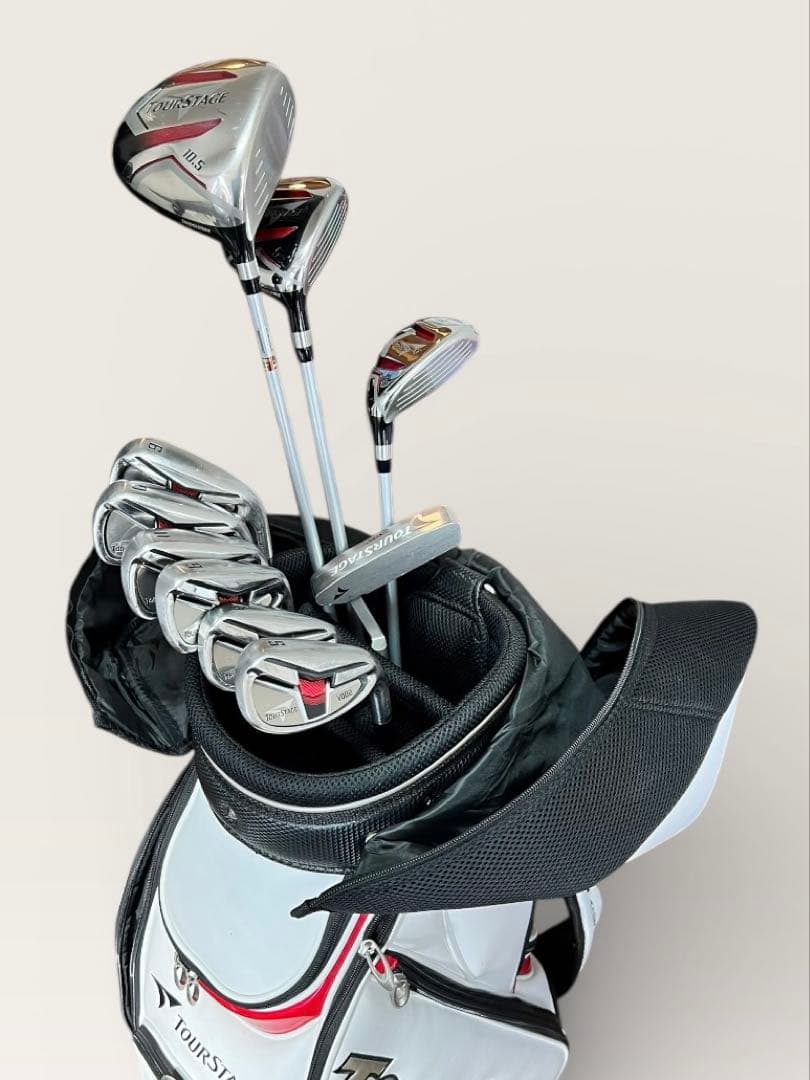 【使用感あり】ブリヂストン tourstage V002 ゴルフ 10本set