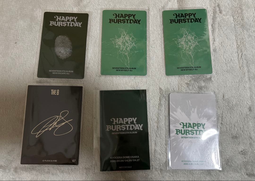 THE 8 トレカ、タペストリー、缶バ　8点セット