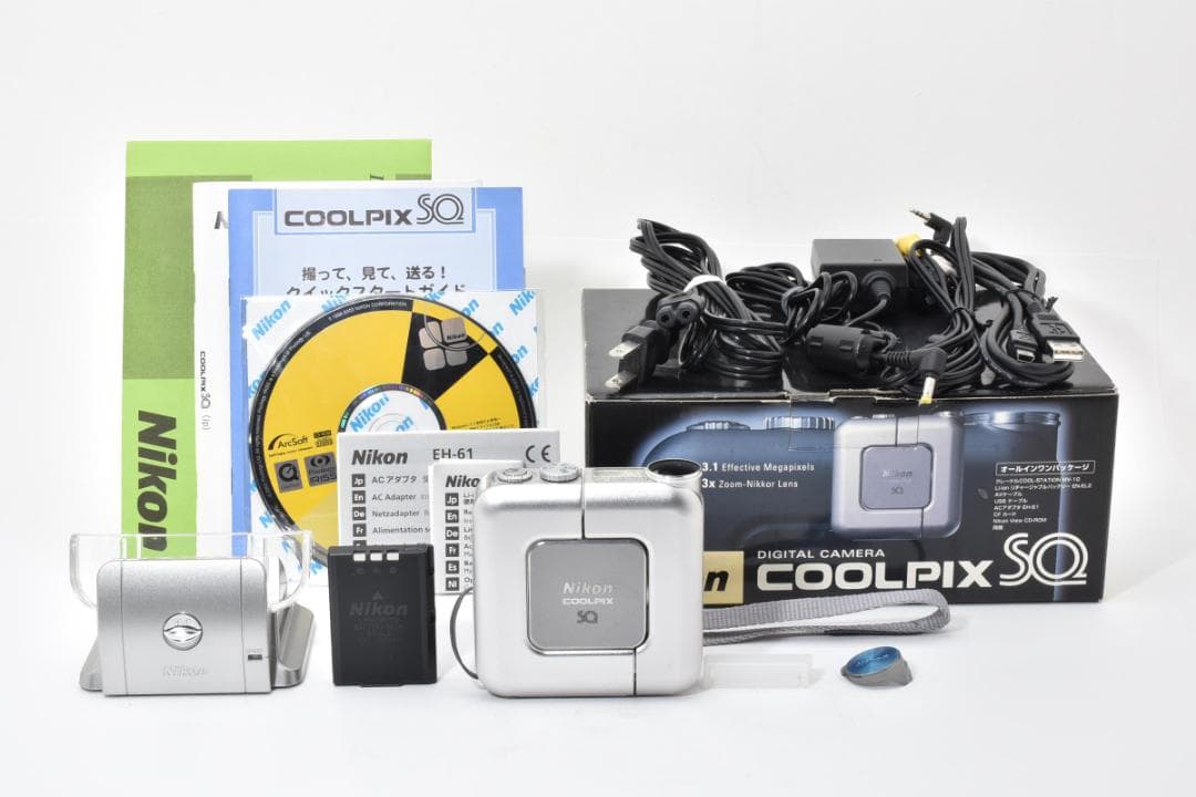 ★極上品・希少★ニコン Nikon COOLPIX SQ 元箱付き #1520