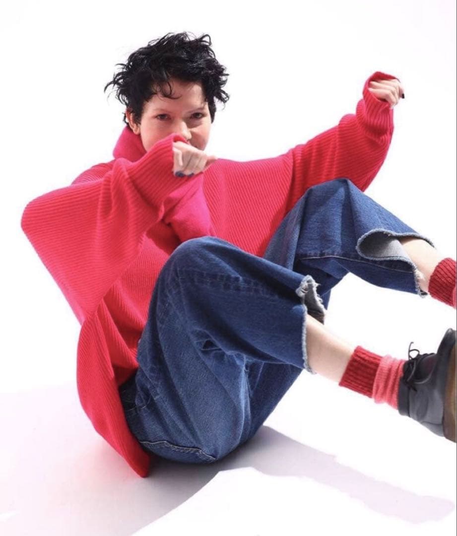 ジャーナルスタンダードラックス　コットンアゼクルーネックプルオーバー