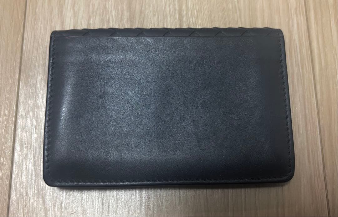 【美品】BOTTEGA VENETA 名刺入れ ボッテガヴェネタ ブラック