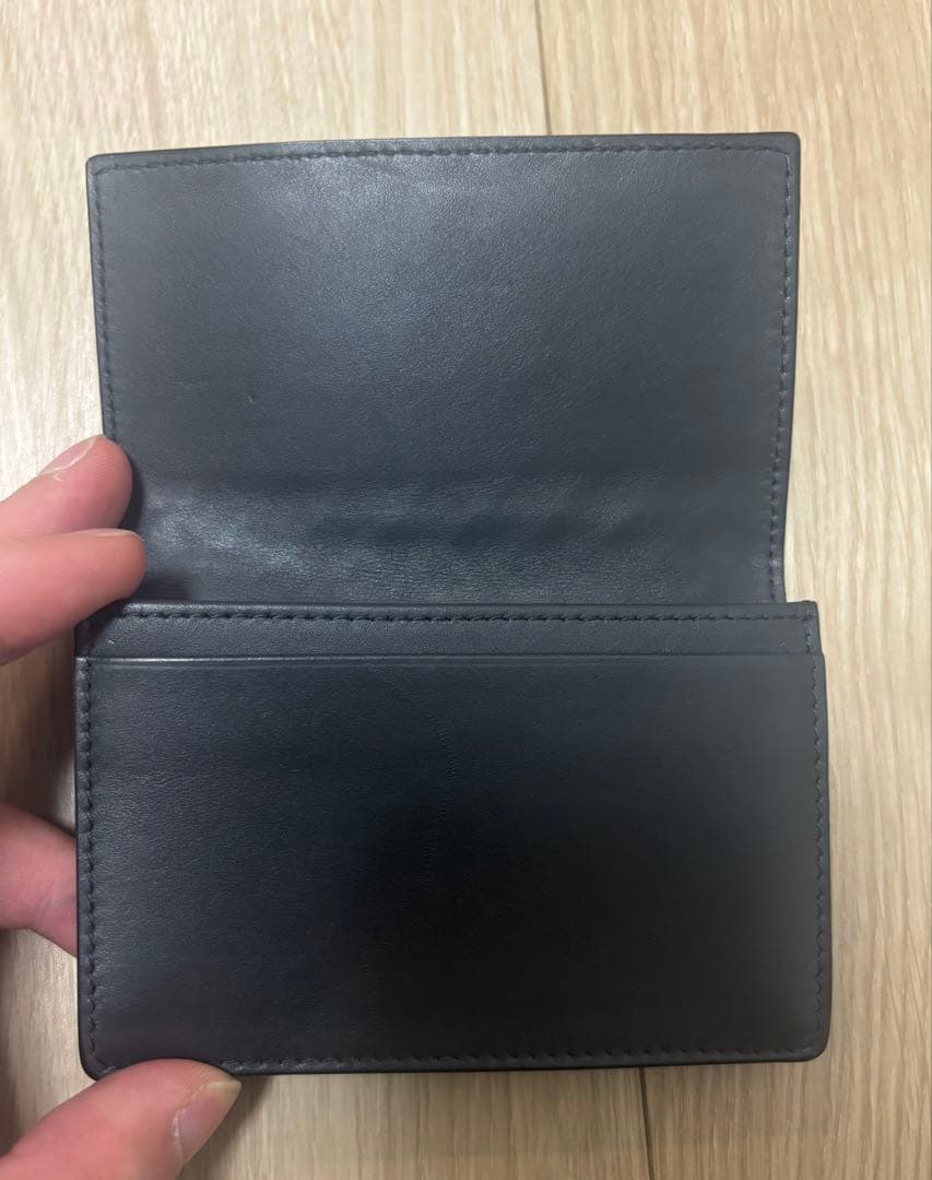 【美品】BOTTEGA VENETA 名刺入れ ボッテガヴェネタ ブラック