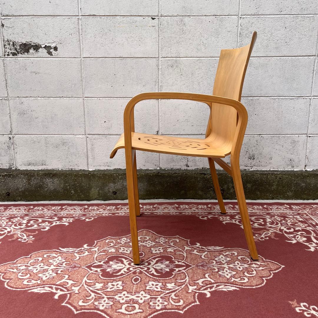 CONDE HOUSE カンディハウス アームチェア 旭川家具 木製チェア