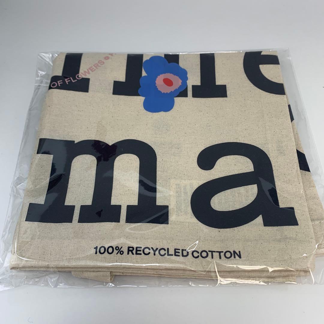 マリメッコ　ノベルティ　エコバッグ　ウニッコ　トートバッグ　marimekko