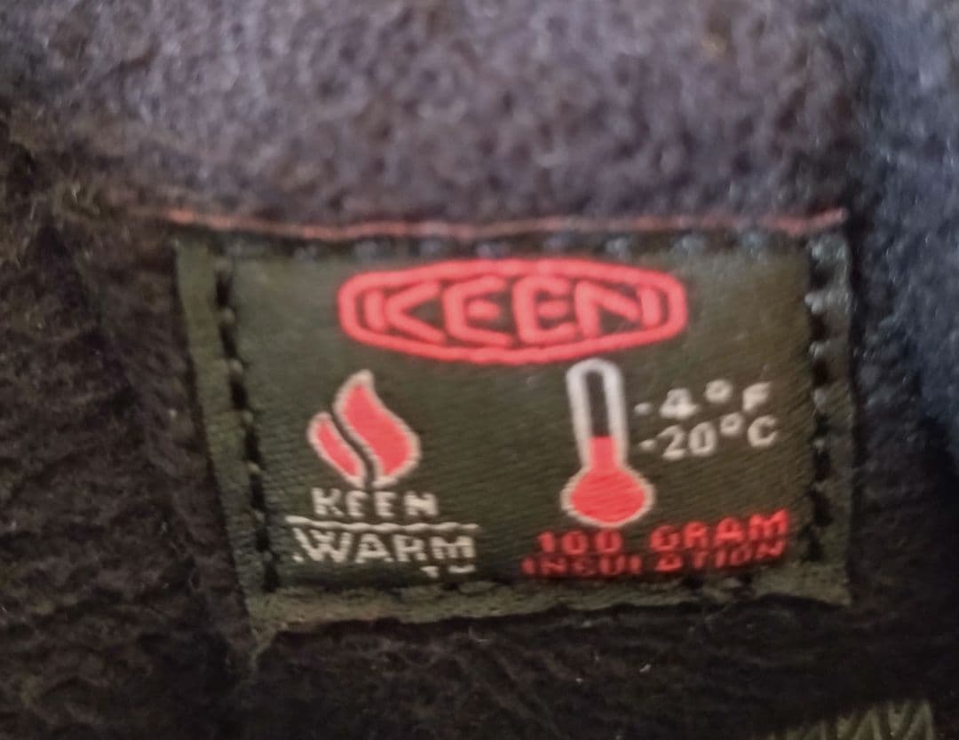 【美品】KEEN ウィメンズ フッドロメオ ミニブーツ ブラック