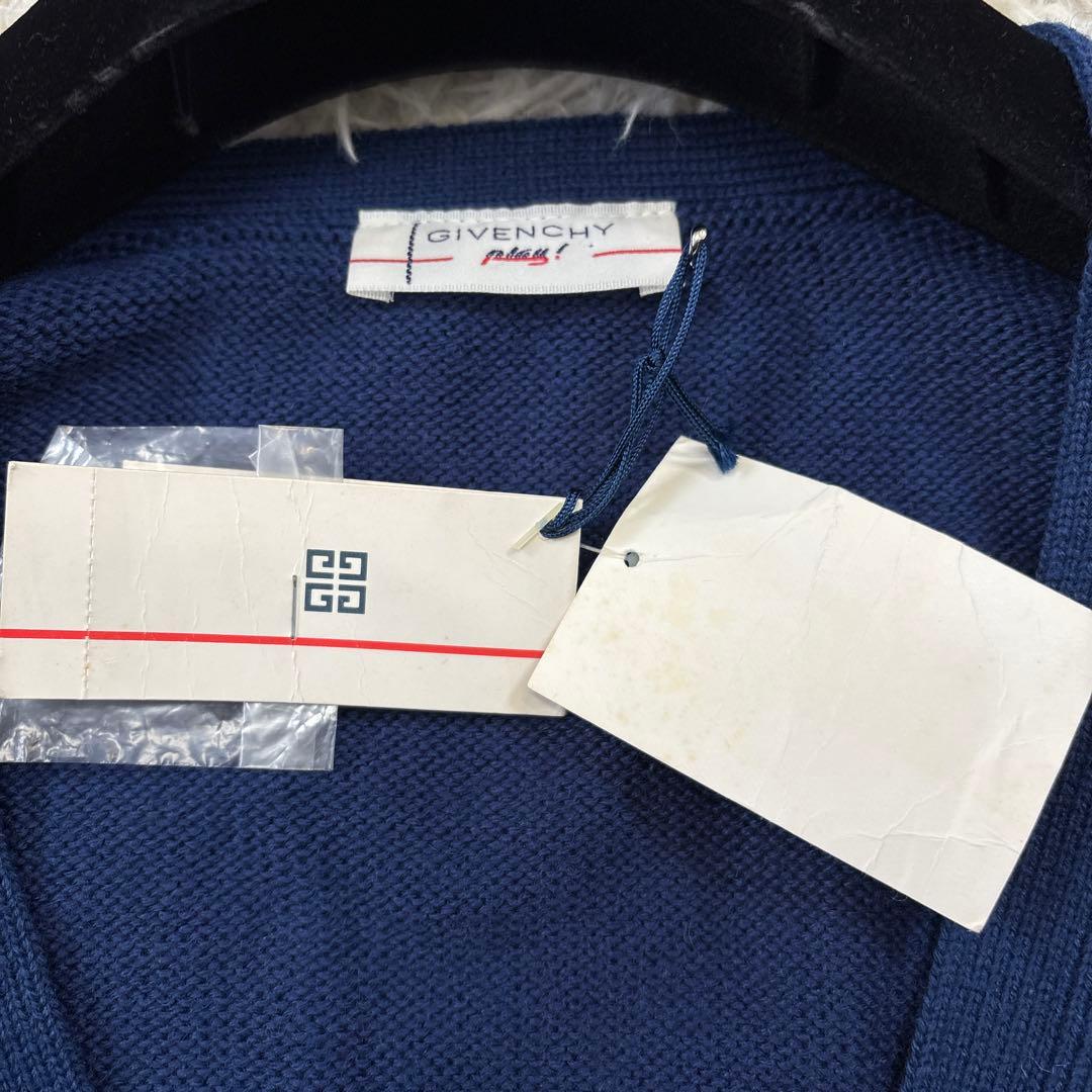 タグ付き☆希少【ジバンシー　プレイ】ロゴ刺繍ワッペン　ウール　バイカラー　L