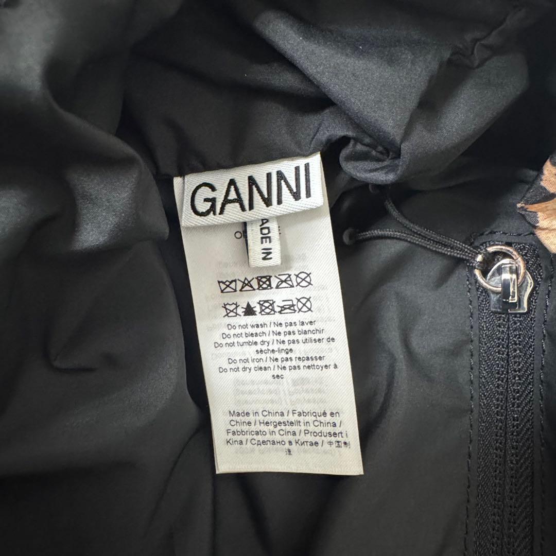 GANNI ガニー レオパード柄 バックパック リュック