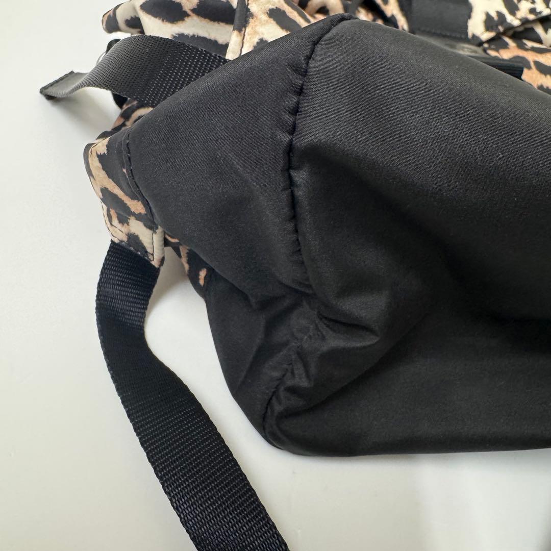 GANNI ガニー レオパード柄 バックパック リュック