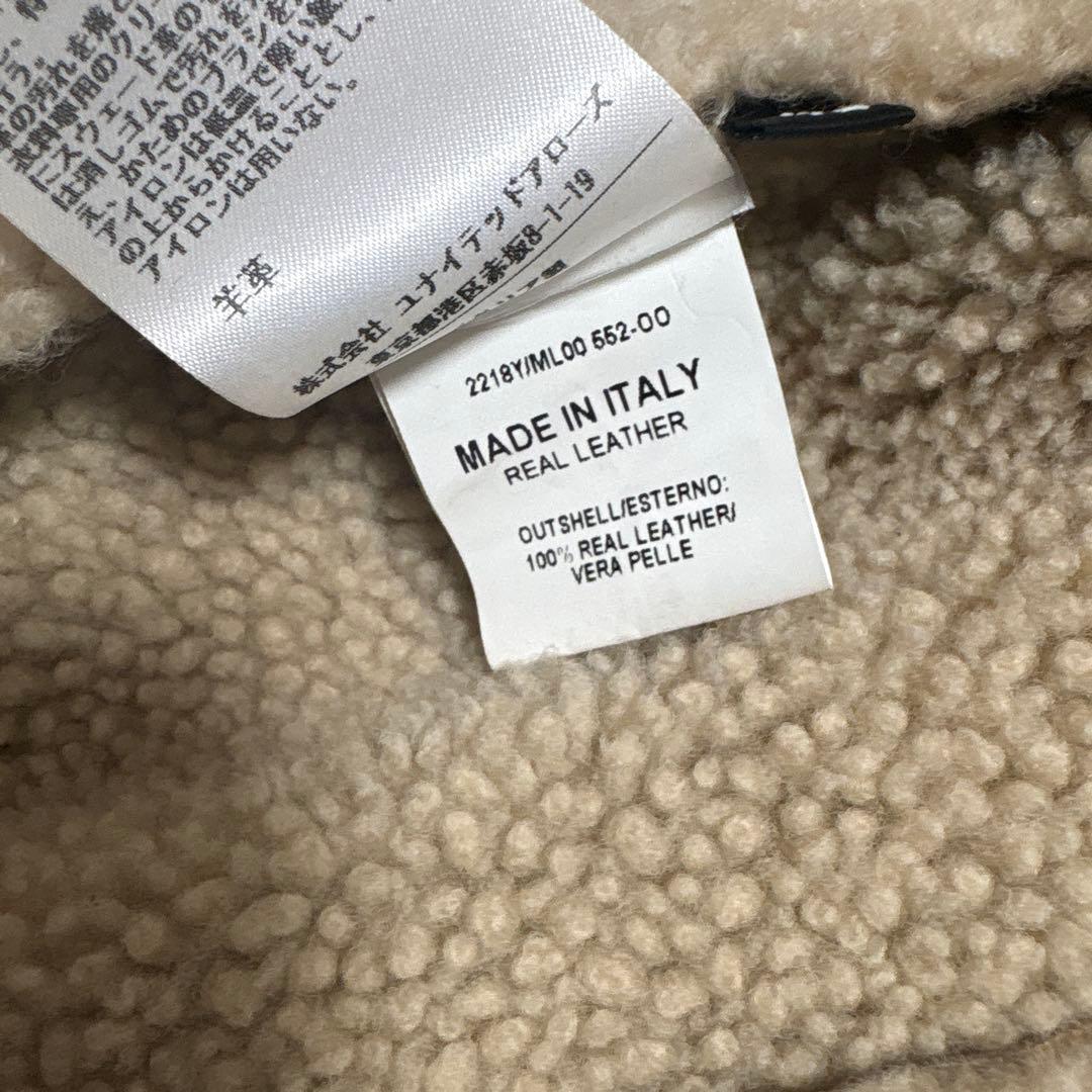 【値引き交渉可】美品 SALFRA リアル ムートンコート 羊革 イタリア製