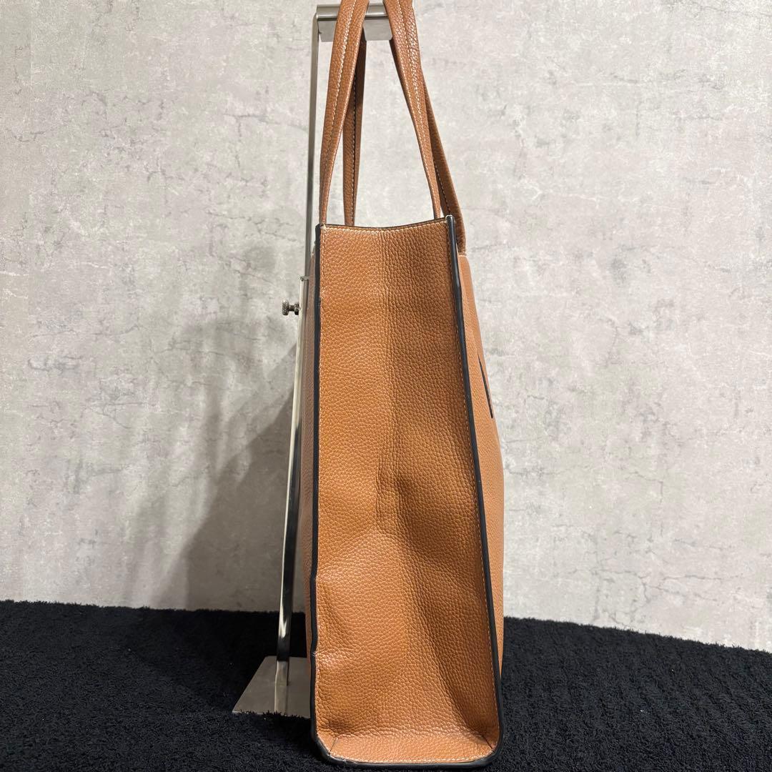 バーニーズニューヨーク トートバッグ レザー ブラウン