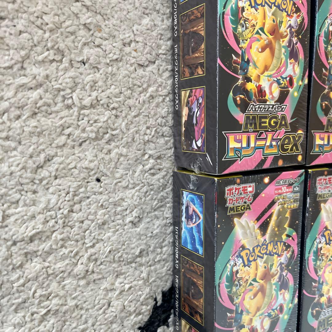 MEGAドリーム　メガドリームex box シュリンク付き　　6box