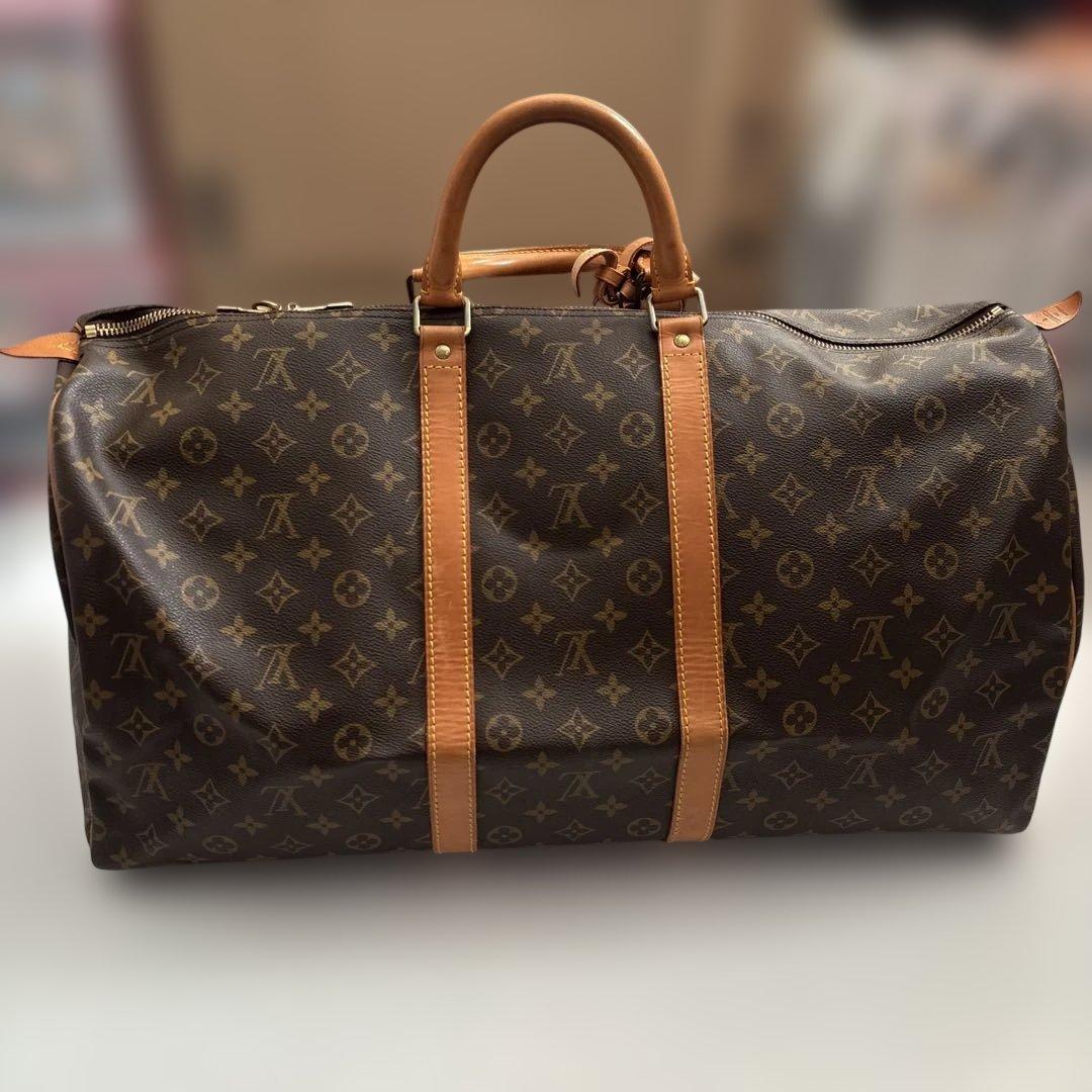 オールドルイヴィトン　LOUIS VUITTON ボストンバッグ　キーポル55