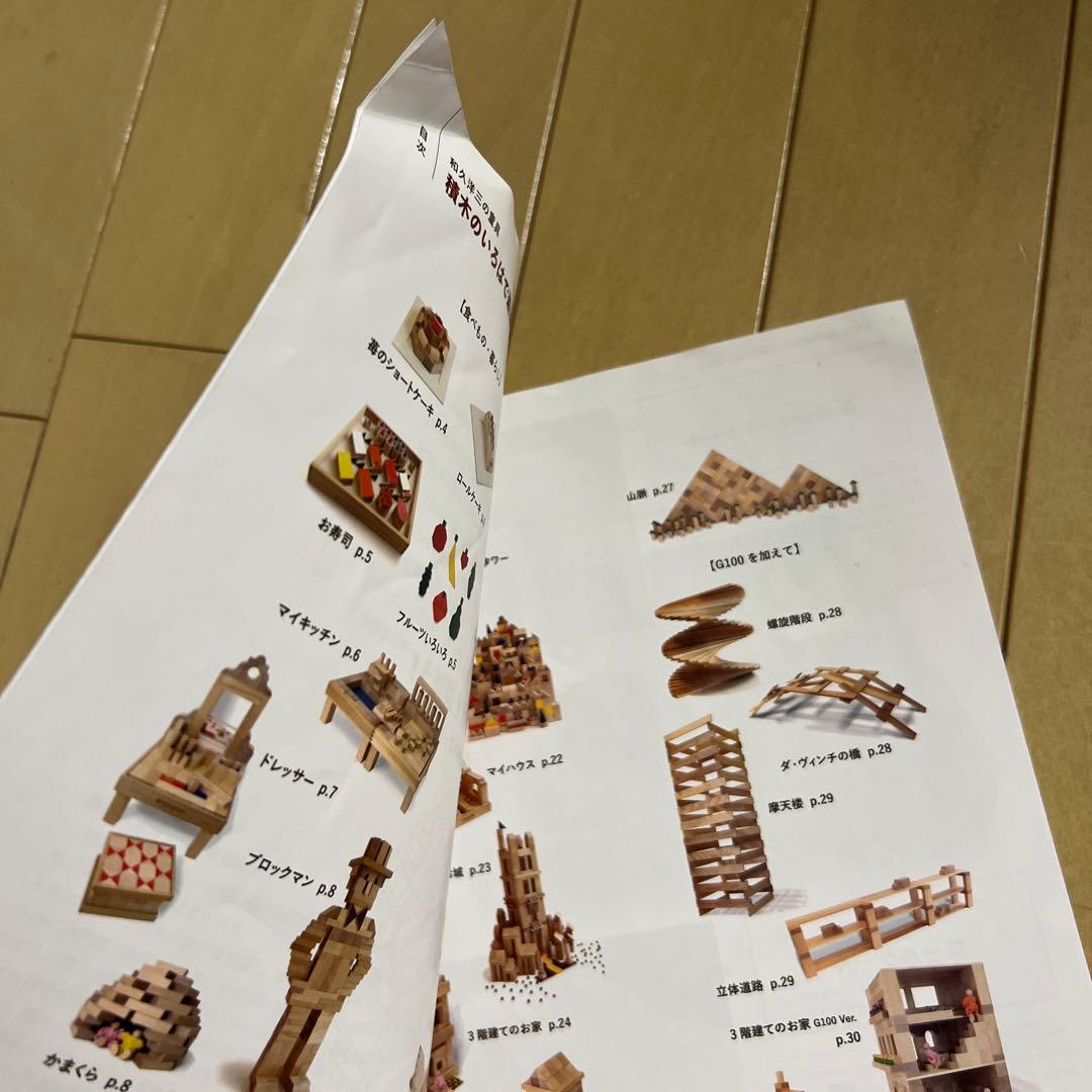 童具館 積み木のいろは45 WAKU-BLOCK45 4箱セット&カーペット