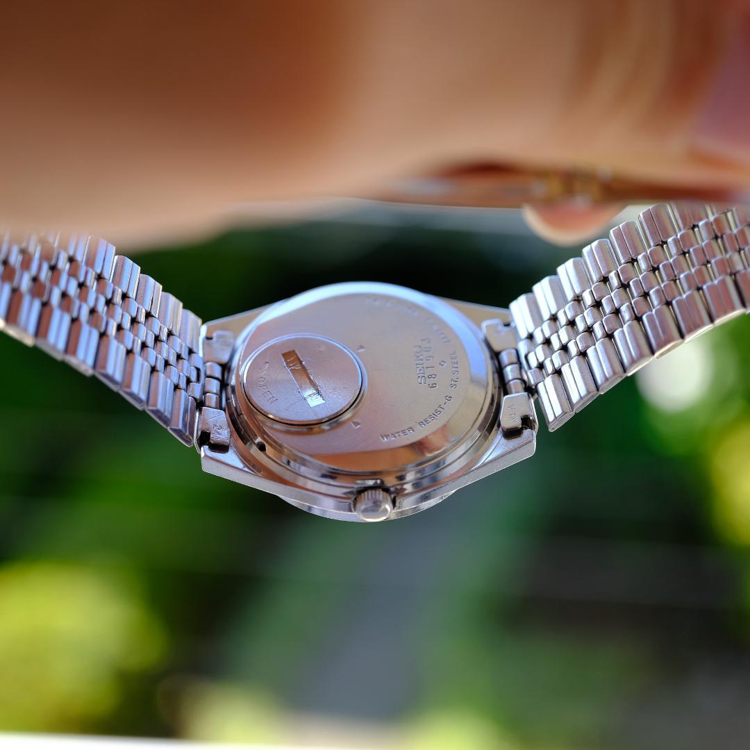 [稼働] SEIKO TYPE II 1976 ケース37mm 新規電池