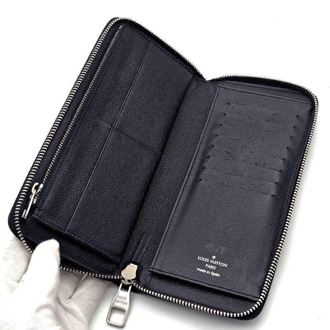ルイヴィトン　ジッピーウォレット　ヴェルティカル　長財布　ダミエグラフィット