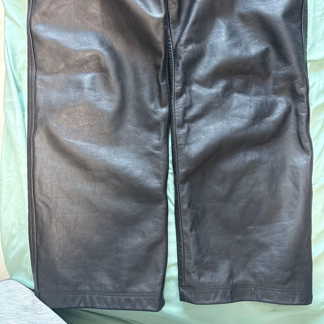 メンズ　レザーパンツ　ホーンワークス　36