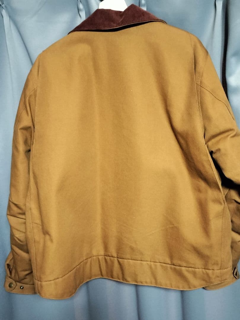 美品★Carhartt デトロイトジャケット 現行モデル カーハートブラウン L
