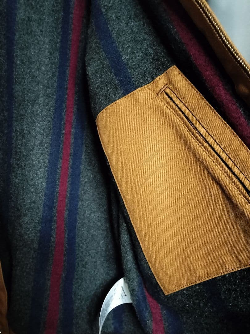 美品★Carhartt デトロイトジャケット 現行モデル カーハートブラウン L