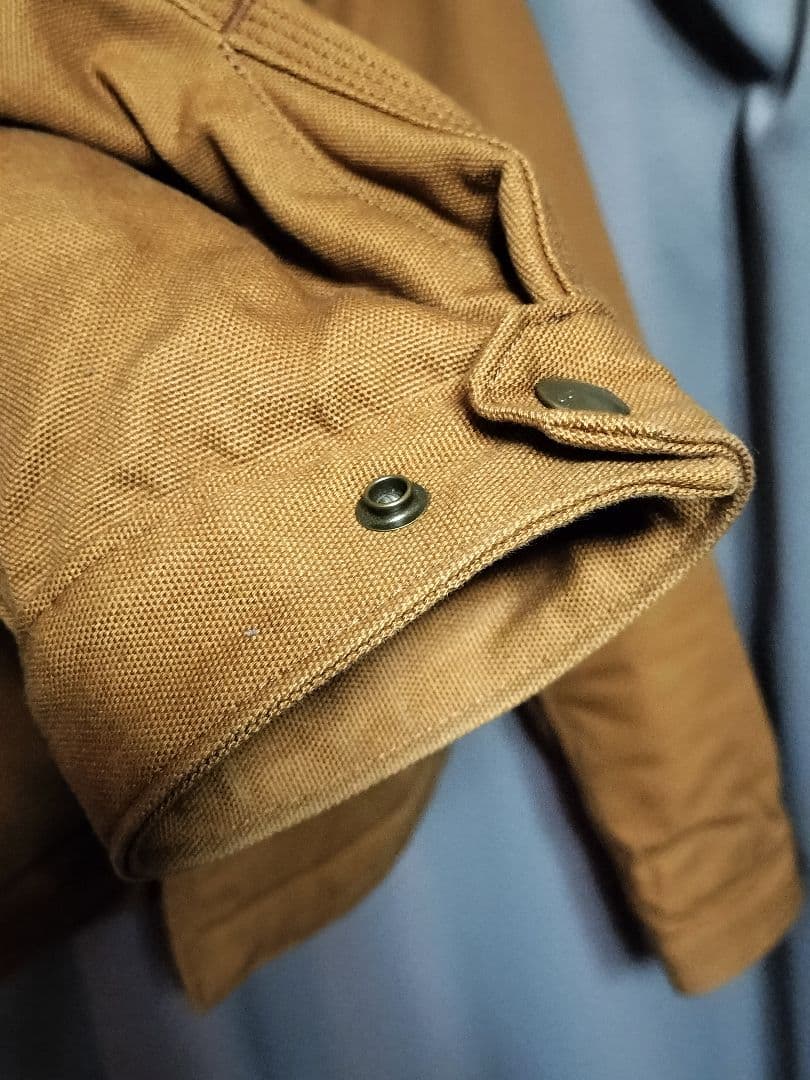 美品★Carhartt デトロイトジャケット 現行モデル カーハートブラウン L