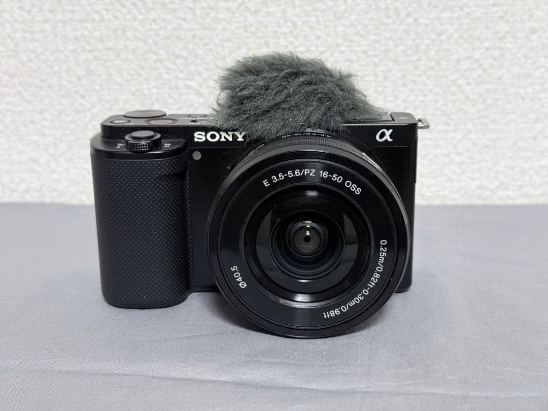 SONY ZV-E10 純正バッテリー3個ズームレンズキット