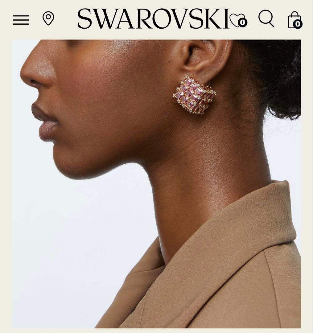 ⭐︎週末SALE⭐︎Curiosa スタッドピアス　シングル、スクエアカット