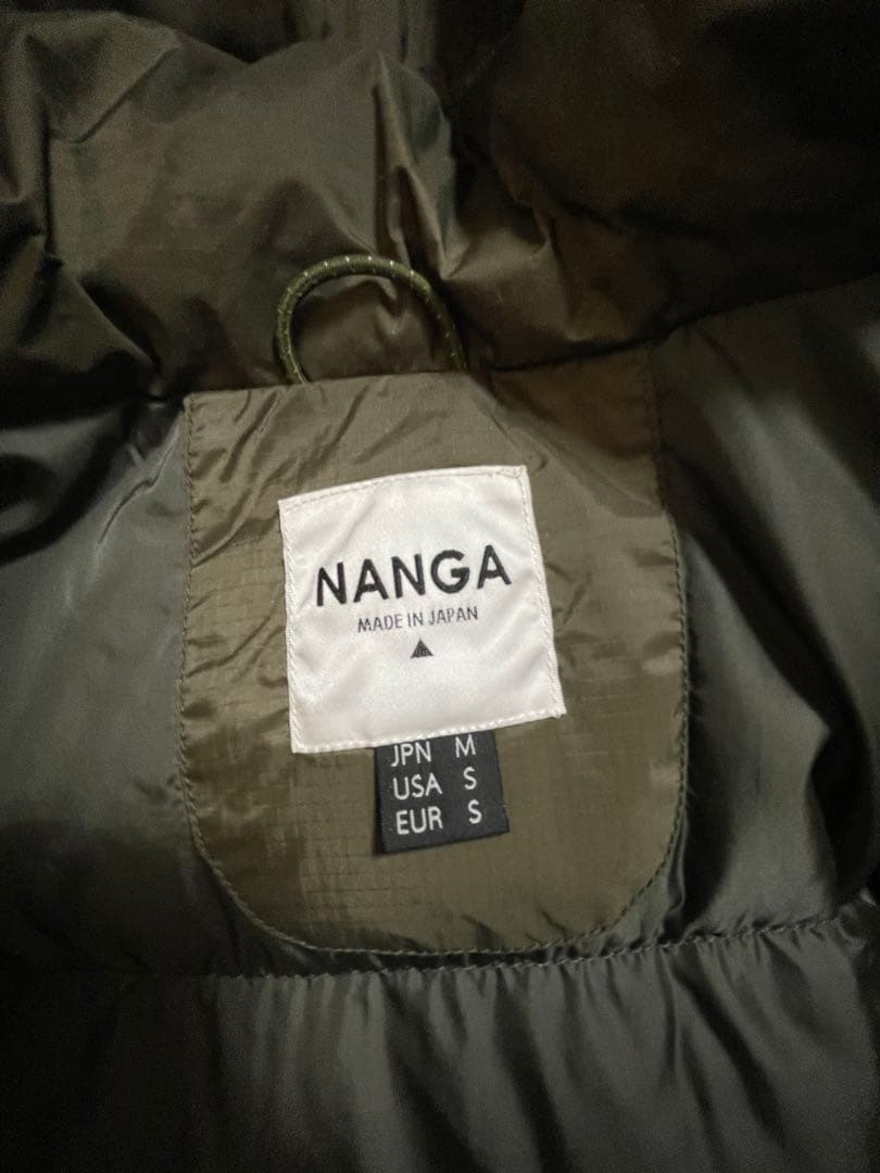 NANGAオーロラ ダウンジャケット 日本製　Mサイズ