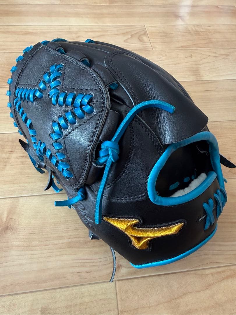 左投げ MizunoPro ミズノプロ 軟式オーダーグローブ　個人名等　刺繍無し