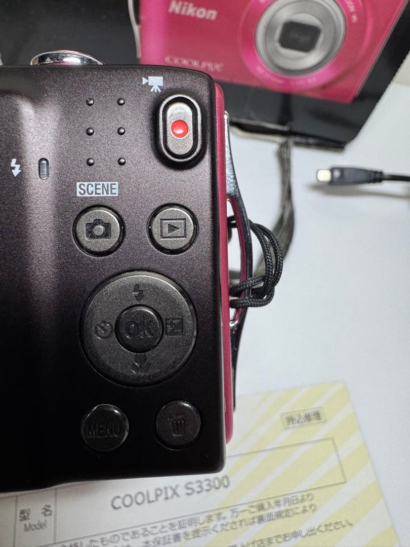 Nikon ニコン COOLPIX S3300 ピンク コンパクトデジタルカメラ