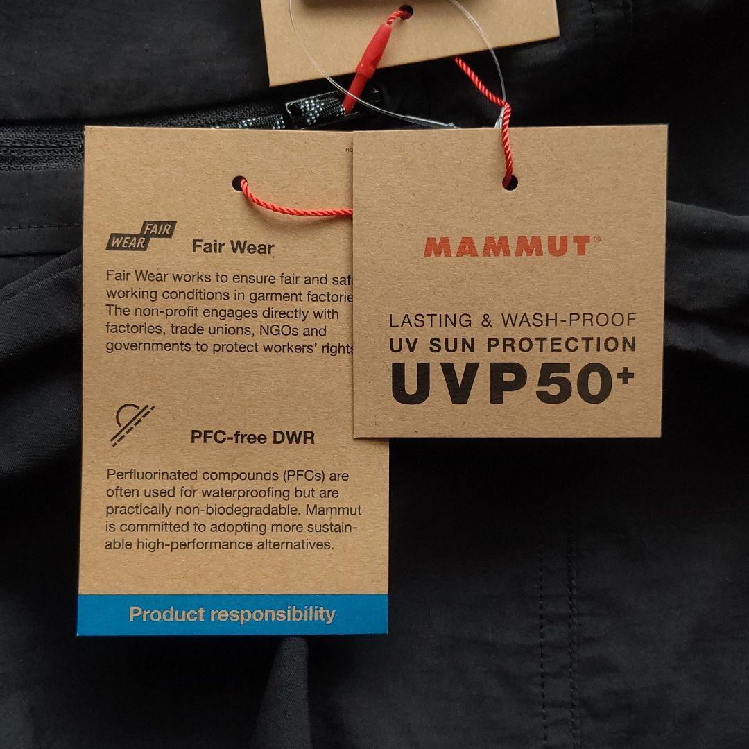 マムート HK 防風 撥水 ナイロンジャケット マウンテン パーカー 新品 XL