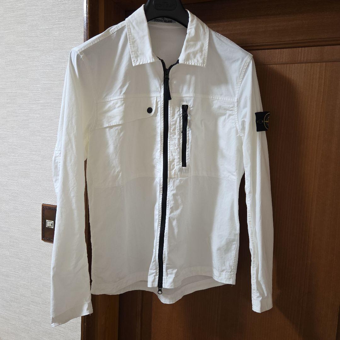 春夏ストーンアイランド ホワイトジャケット