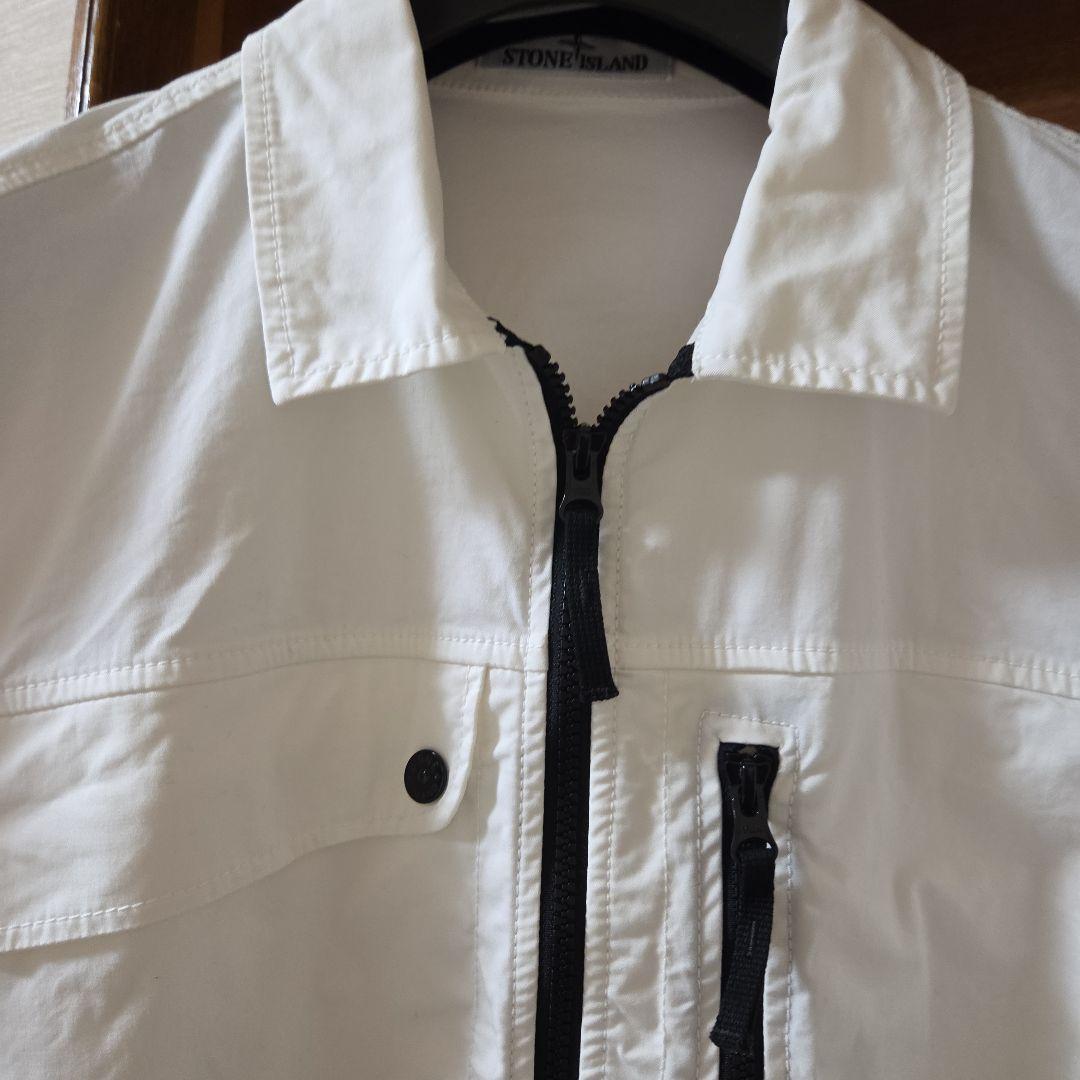 春夏ストーンアイランド ホワイトジャケット