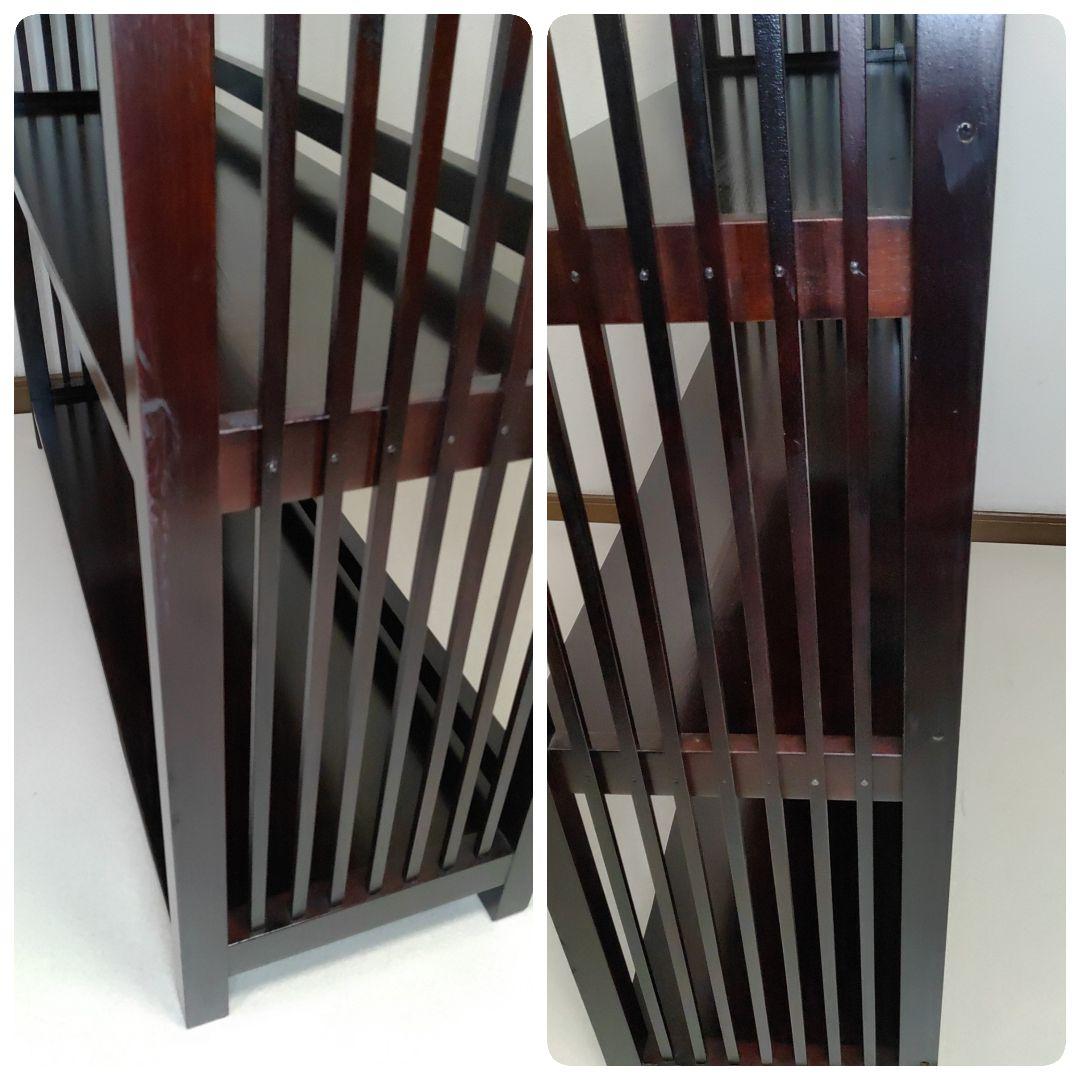 希少 HOKKAIDOU 北海道民芸 本棚 書棚 飾棚 オープン シェルフ