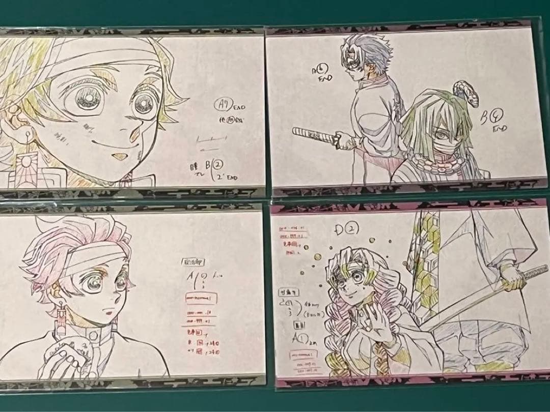 鬼滅の刃 ダイニング ポストカードセット まとめ売り 柱稽古