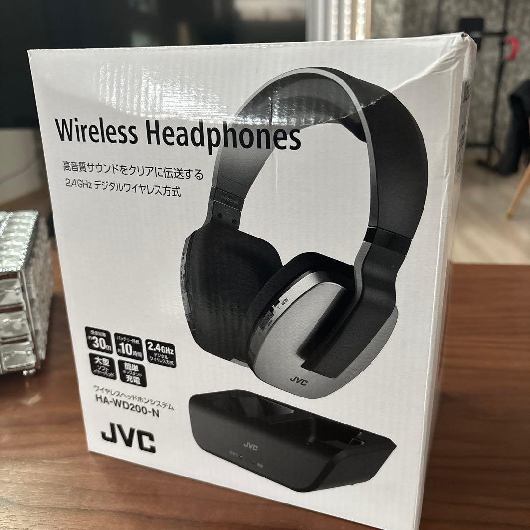 JVC ワイヤレスヘッドフォン HA-WD200-N