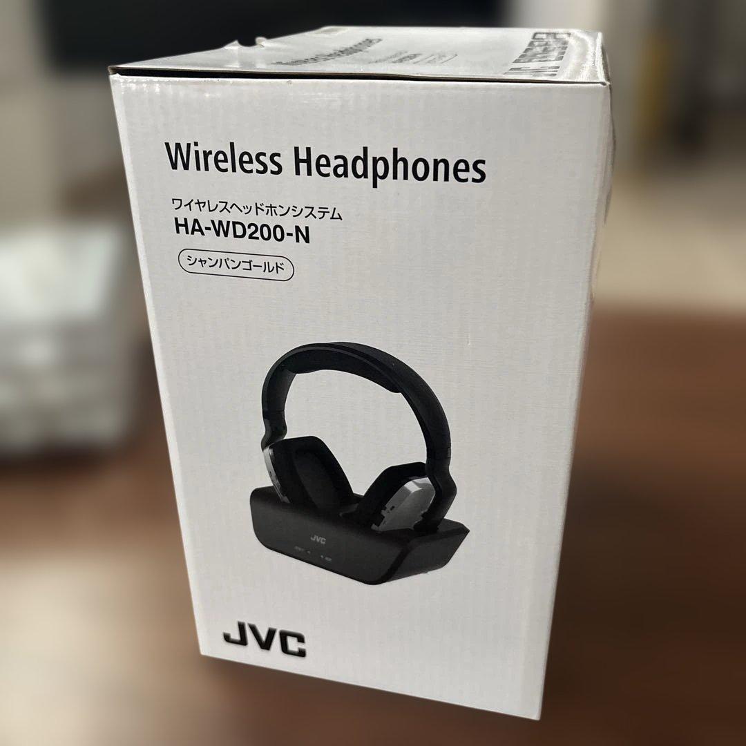 JVC ワイヤレスヘッドフォン HA-WD200-N