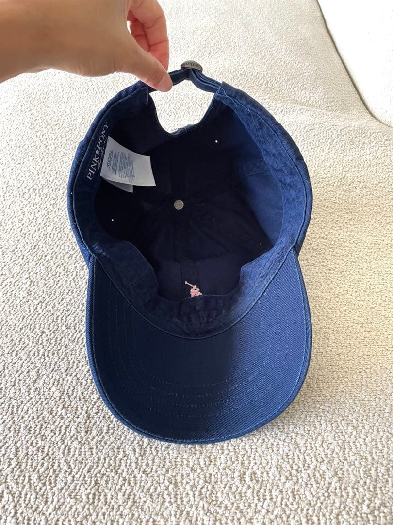帽子 POLO RALPH LAUREN Pink Pony Baseball Cap