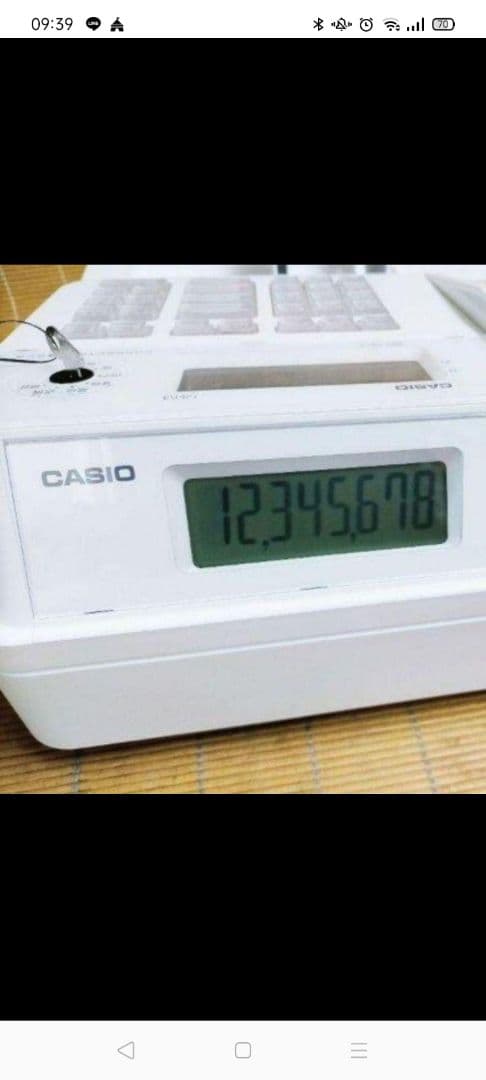 カシオレジスター　SR-G3　限定　スマホ連携売上管理　送料無料　257333